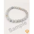 Natural Angelite Stone Bracelet 8 mm