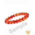 Natural Carnelian Stone Bracelet 8mm