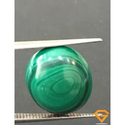 12.09 ct Natural Certified Malachite stone 
