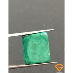 13.95 ct Natural Certified Malachite stone 