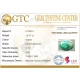 15.47 ct Natural Certified Malachite stone 15.47 ct Natural Certified Malachite stone