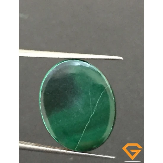 18.06 ct Natural Certified Malachite stone 18.06 ct Natural Certified Malachite stone