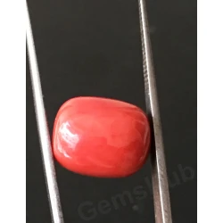 13.50 ratti (12.24 ct) Natural Certified Moonga/Coral