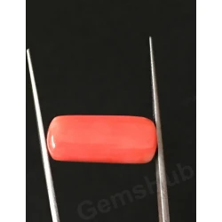 13.85 ratti (12.44 ct) Natural Certified Moonga/Coral