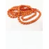 Natural Certified Moonga/Coral Mala 4mm