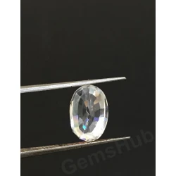 4.78 ct Natural White Zircon 