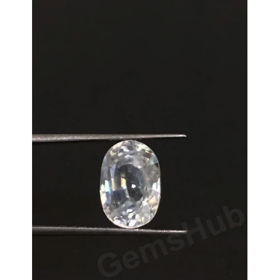 4.87 ct Natural White Zircon 4.87 ct Natural White Zircon