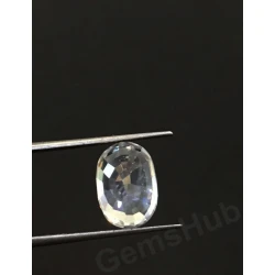 4.87 ct Natural White Zircon 