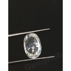 4.89 ct Natural White Zircon 