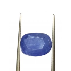 6.36 Ct/ 7.25  Ratti Natural Ceylon Blue Sapphire (Neelam) Gemstone