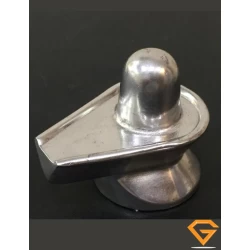 Parad (Mercury) Shivling  Weight- 198 gm, Height- 1.50 Inch