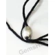 Lingam Shape Parad Gutika Pendent in thread Size- 15 mm
