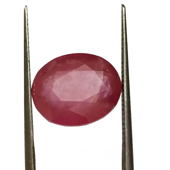 6.88 ct Natural Certified New Burma Ruby/Manik