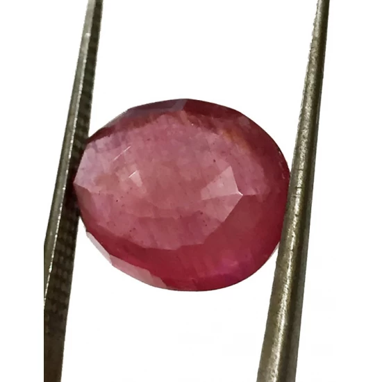 6.88 ct Natural Certified New Burma Ruby/Manik