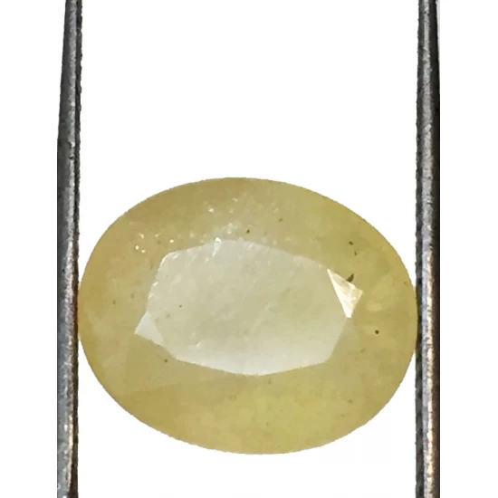 5.89 ct/6.50 ratti Natural Certified Bangkok Pukhraj/Yellow Sapphire 5.89 ct/6.50 ratti Natural Certified Bangkok Pukhraj/Yellow Sapphire