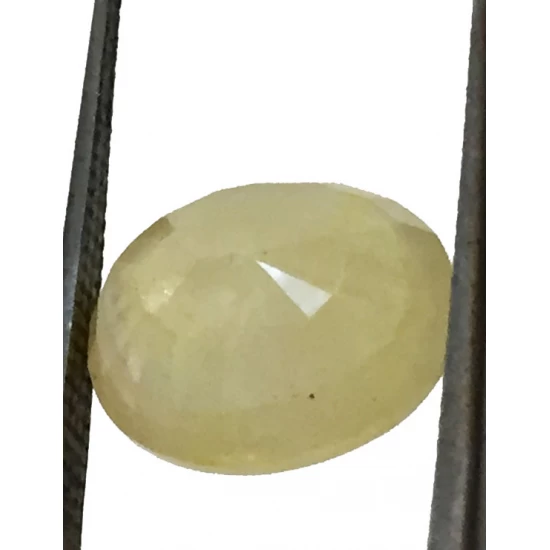 5.89 ct/6.50 ratti Natural Certified Bangkok Pukhraj/Yellow Sapphire 5.89 ct/6.50 ratti Natural Certified Bangkok Pukhraj/Yellow Sapphire