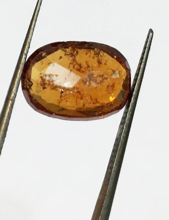 5.25 Ratti (4.83 ct) Natural Certified Ceylon Hessonite (Gomed)