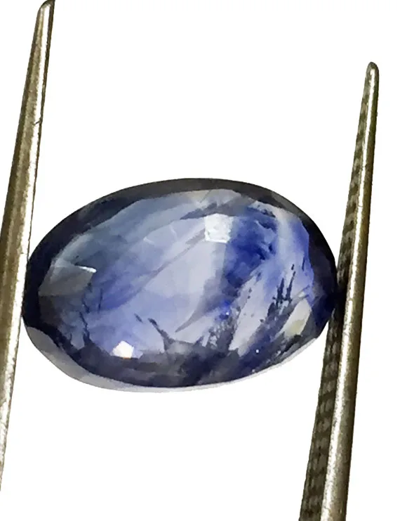 3.82 Ratti (3.43 Ct) Natural Ceylon Blue Sapphire (Neelam)