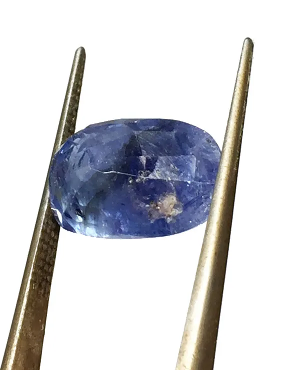 8.25 Ratti (7.29 Ct) Natural Ceylon Blue Sapphire (Neelam)