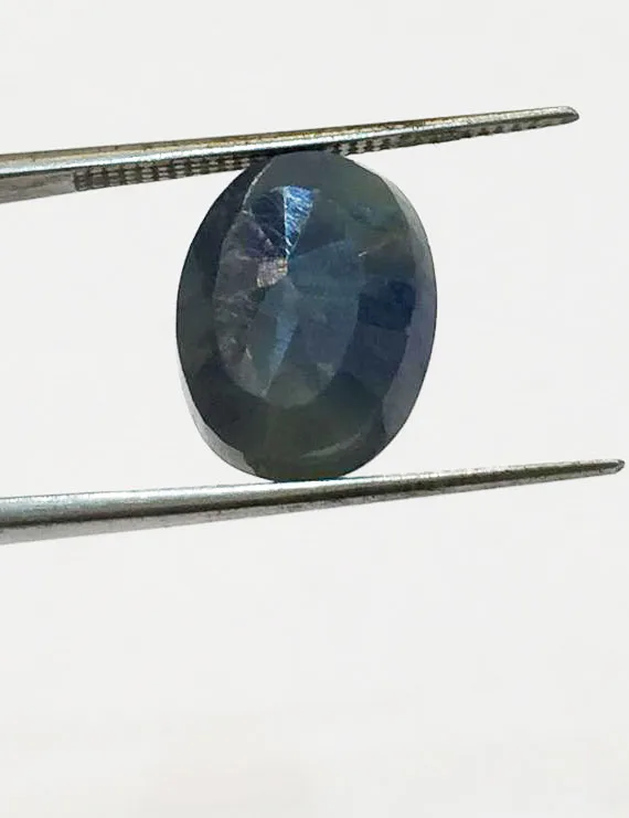 9.00 Ratti (8.06 Ct) Natural Non-Heat Non-Treated Blue Sapphire (Neelam)