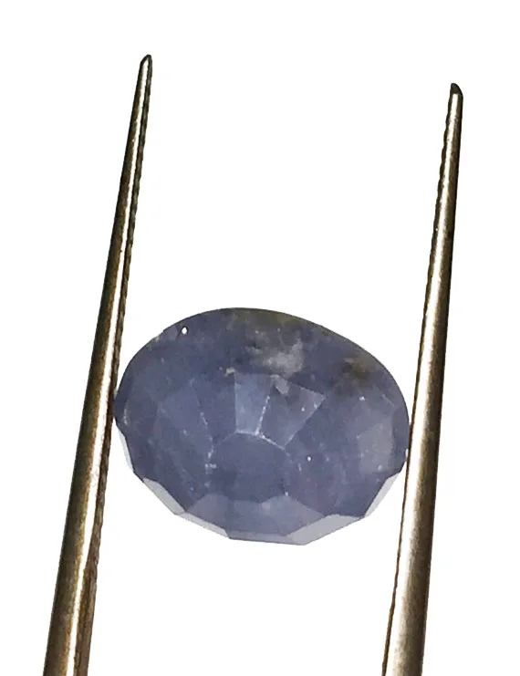 6.40 Ratti (5.74 Ct) Natural Ceylon Blue Sapphire (Neelam)