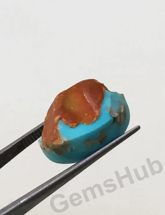 14.74 Ct Natural Turquoise (Firoza) Stone – Certified, Genuine & Astrologically Recommended | Gemshub