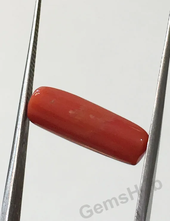 4.56 ct Natural Certified Red Coral (Moonga)