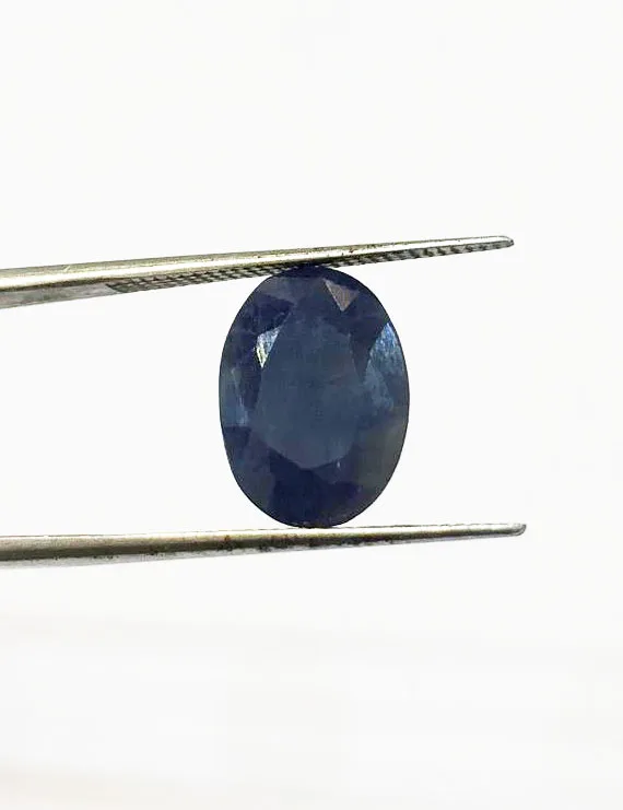 6.25 Ratti (5.46 Ct) Natural Non-Heat Non-Treated Blue Sapphire (Neelam)