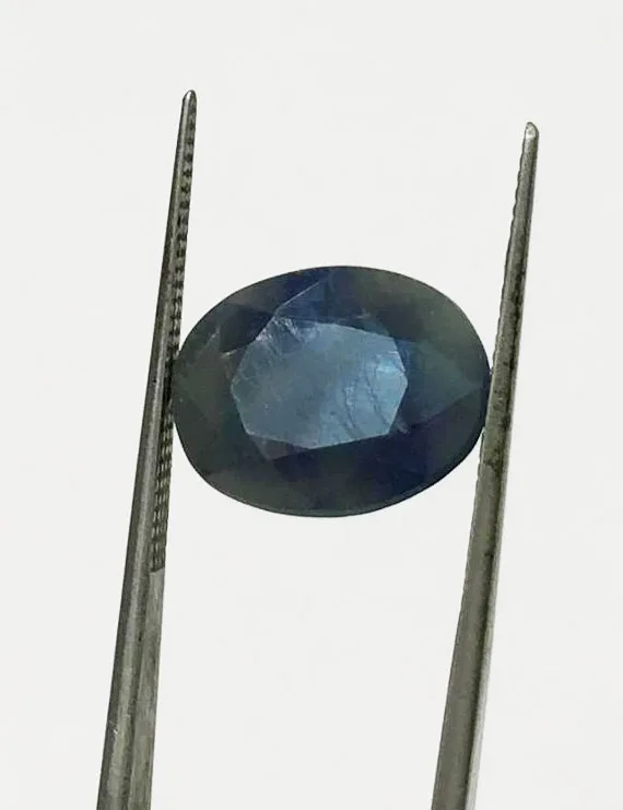 9.00 Ratti (8.06 Ct) Natural Non-Heat Non-Treated Blue Sapphire (Neelam)