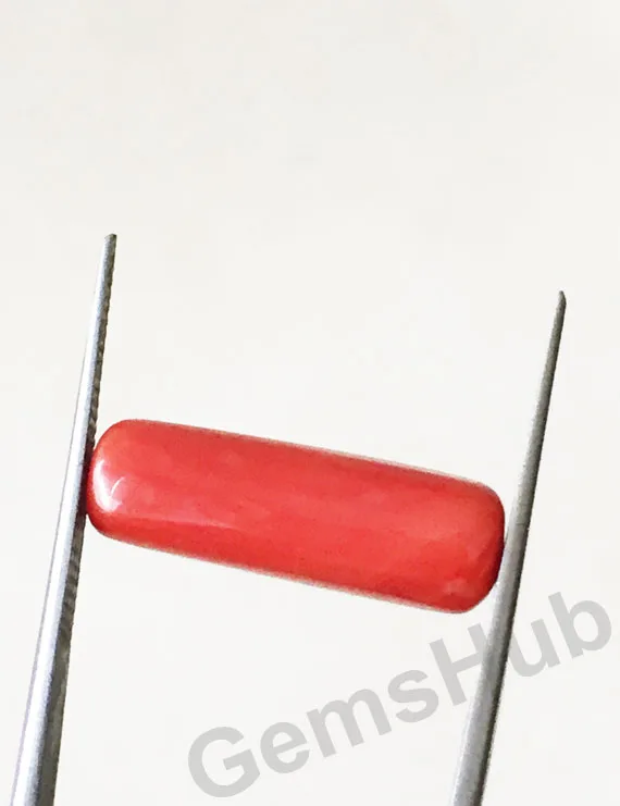 7.92 Ratti (7.12 ct) Natural Certified Moonga/Coral