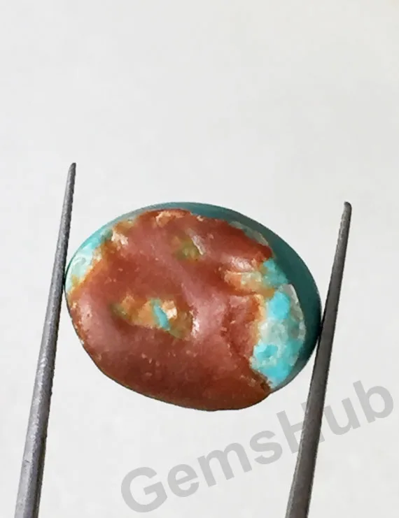 17.58 Ct Natural Turquoise (Firoza) Stone – Certified, Genuine & Astrologically Recommended | Gemshub