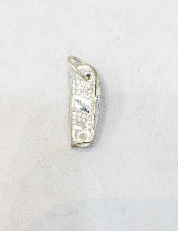 Silver Chaku/Knife Pendant For Baby