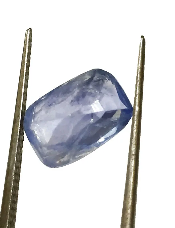 3.31 Ratti (2.98 Ct) Natural Ceylon Blue Sapphire (Neelam)