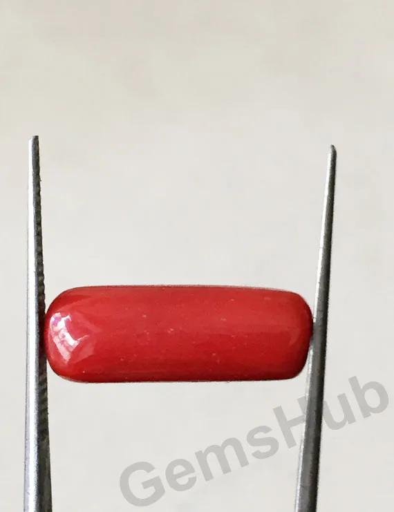 7.50 Ratti (6.76 ct) Natural Certified Moonga/Coral