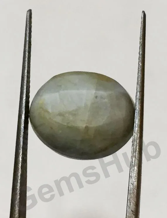 13.60 Ratti (12.27 Ct) Natural Chrysoberyl Cat's Eye (Lehsunia) | Certified Gemstone