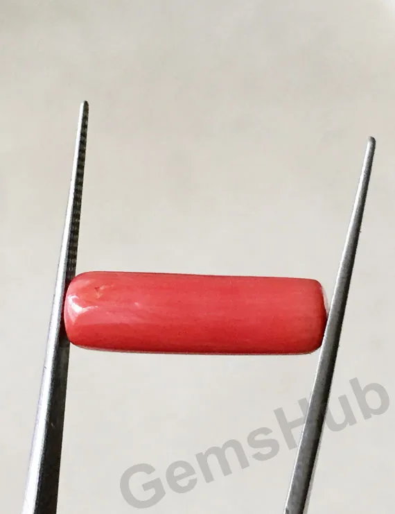 7.60 Ratti (6.95 ct) Natural Certified Moonga/Coral