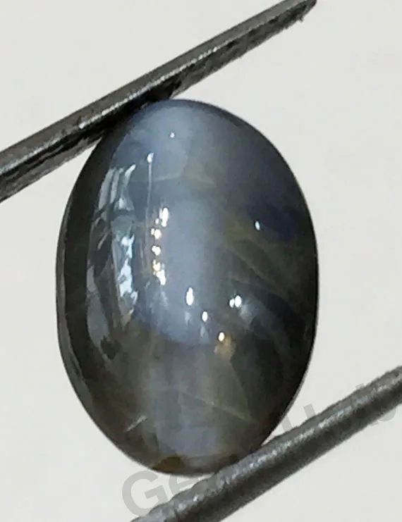 4.28 Ratti (3.86 Ct) Natural Black Chrysoberyl Cat's Eye (Lehsunia) | Certified Gemstone