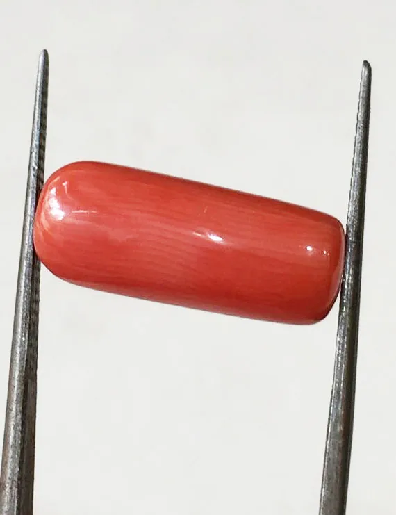 8.25 Ratti (7.39 ct) Natural Certified Moonga/Coral