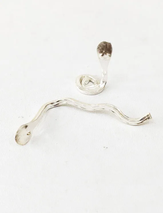 Pure Silver Naag Nagin Pair