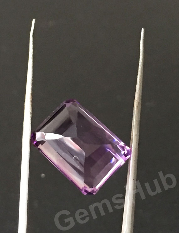 10.46 ct Natural Certified Amethyst (Jamunia) -Premium Quality