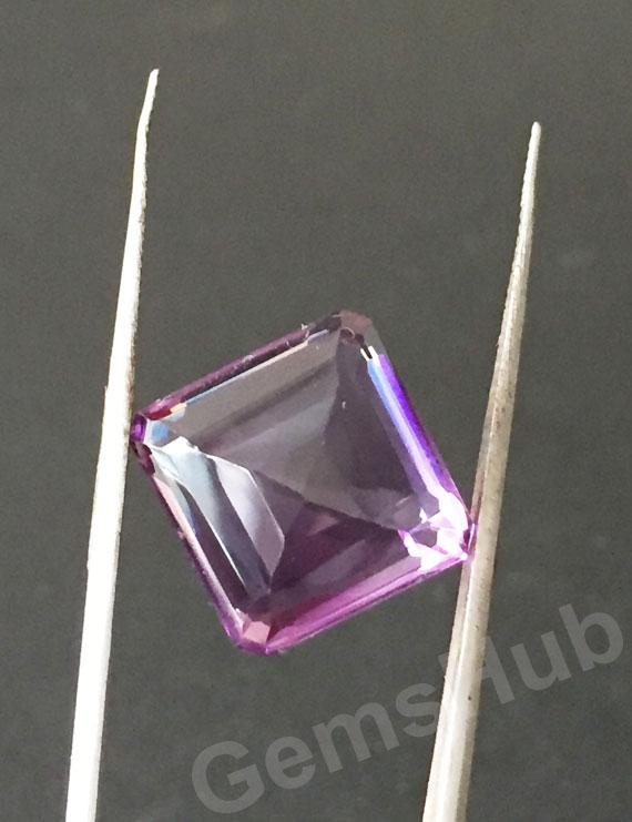11.68 ct Natural Certified Amethyst (Jamunia) -Premium Quality