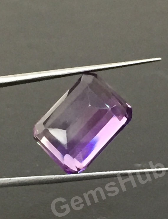 12.19 ct Natural Certified Amethyst (Jamunia) -Premium Quality