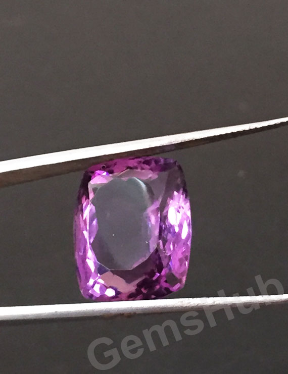 12.64 ct Natural Certified Amethyst (Jamunia) -Premium Quality