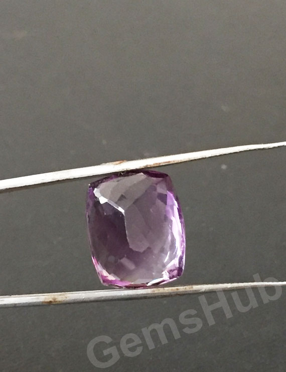 12.64 ct Natural Certified Amethyst (Jamunia) -Premium Quality