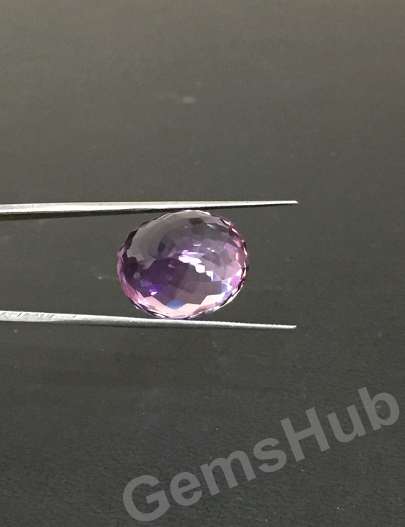 15.13 ct Natural Certified Amethyst (Jamunia) -Premium Quality