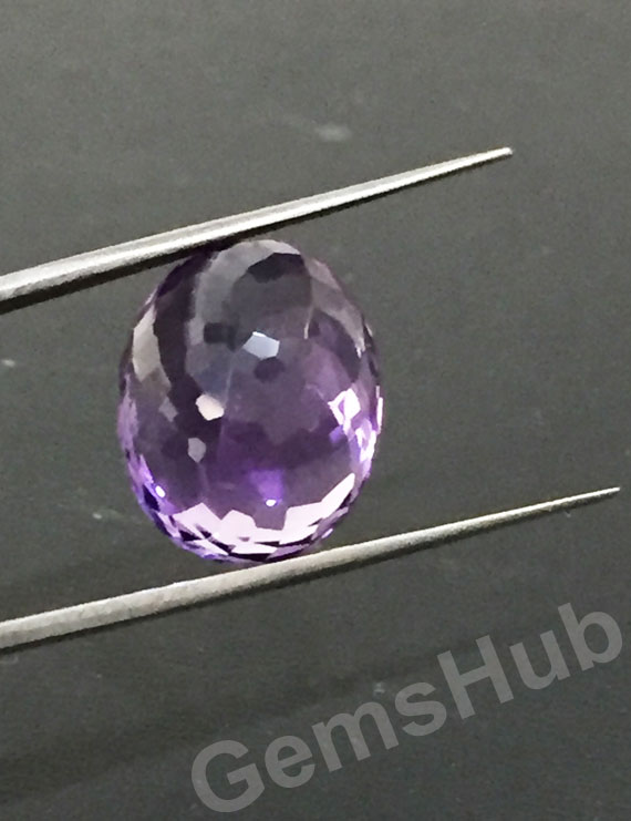 17.95 ct Natural Certified Amethyst (Jamunia) -Premium Quality