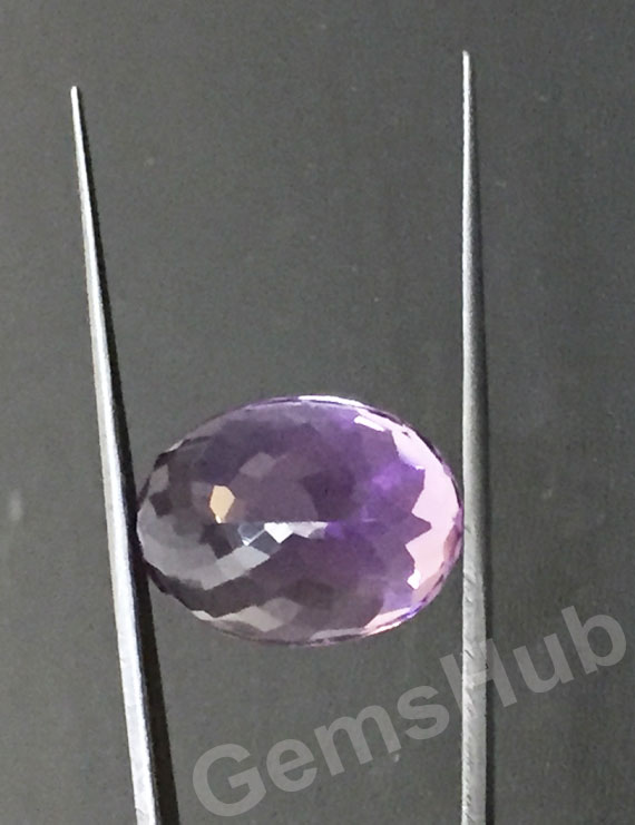 19.26 ct Natural Certified Amethyst (Jamunia) -Premium Quality
