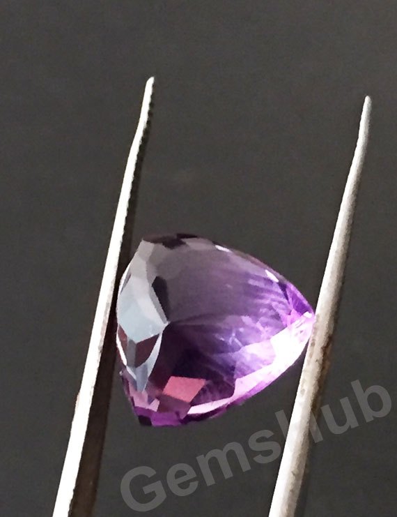8.08 ct Natural Certified Amethyst (Jamunia) -Premium Quality