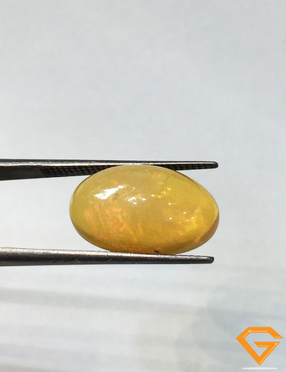 4.99 ct Natural Certified Ethiopian Fire Opal