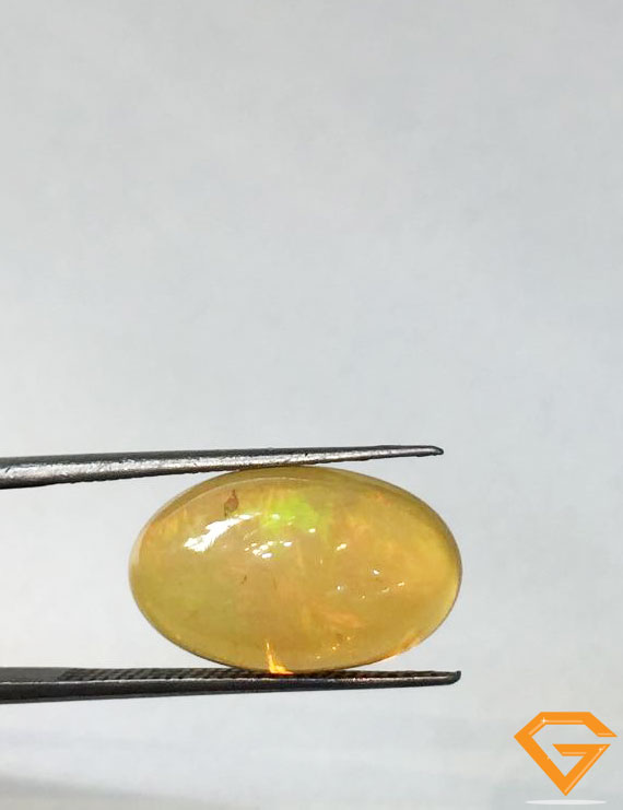 4.99 ct Natural Certified Ethiopian Fire Opal